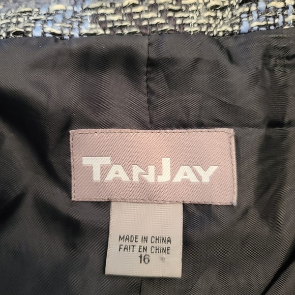 Tanjay Blazer Jacket Size 16 Women - Picture 6 of 9